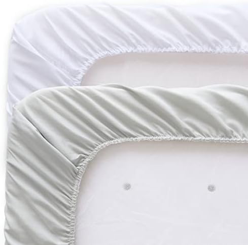 Biloban Bassinet Sheets 4 Pack - Soft Safe for Baby