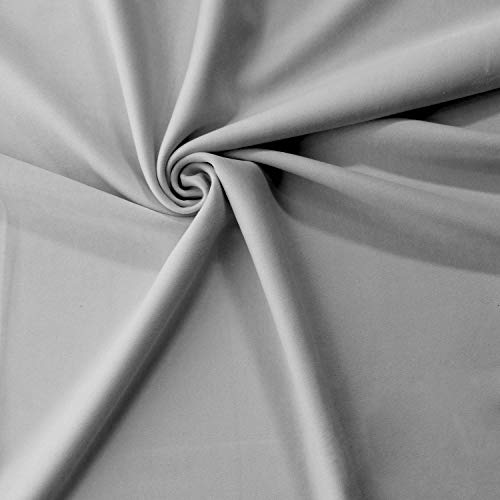 American Baby Company Ultra Soft Microfiber Ruffled Crib Skirt Grey
