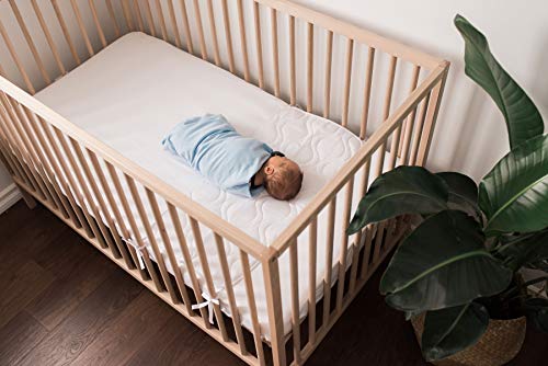 SheetWorld Crib Bib Sheet Saver - 13x27 Inches USA Made