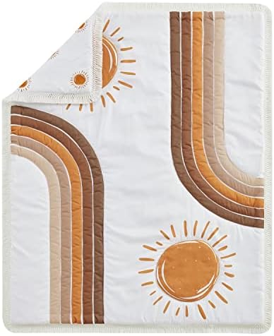 Sweet Jojo Designs Rainbow Boho Crib Bedding Set