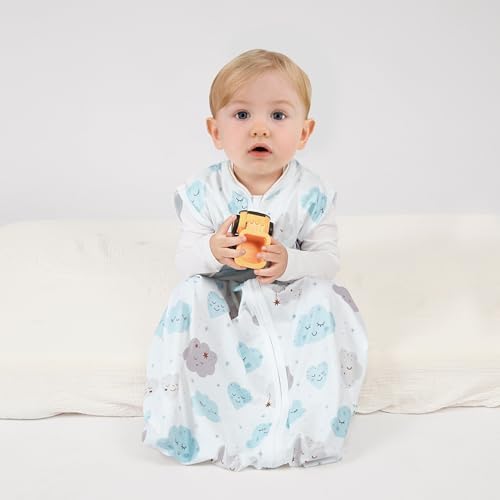 3 Pack Baby Sleep Sack 12-18 Months Rayon Cotton 1