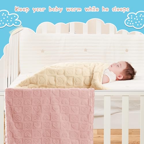 Yagle Mate 4 Pcs Baby Blankets 30x40 Inches
