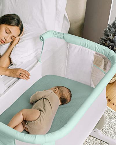 Blissful Diary Muslin Bassinet Sheets 2 Pack