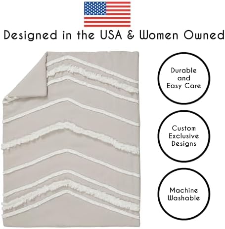 Sweet Jojo Designs 4-Piece Crib Bedding Set - Boho Chic Neutral