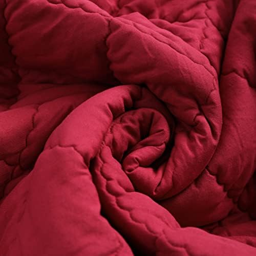 FLXXIE Microfiber Toddler Comforter 39x47 Inches Red