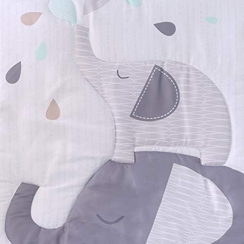 Wowelife Elephant Crib Bedding Set for Boys 1