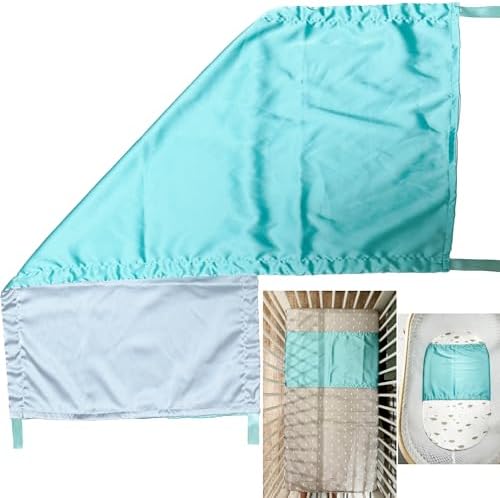 AKISS Satin Crib Sheet Pillow Cover Reversible for Baby 1