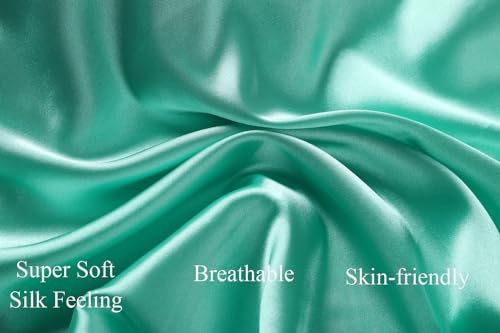 Tontukatu 3 Pack Satin Bassinet Sheets Soft and Breathable