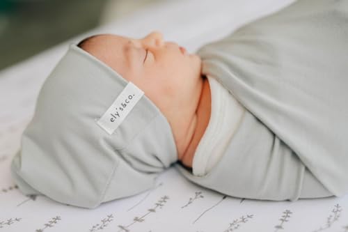 Elys Co Forest Grey Crib Sheets 2 Pack
