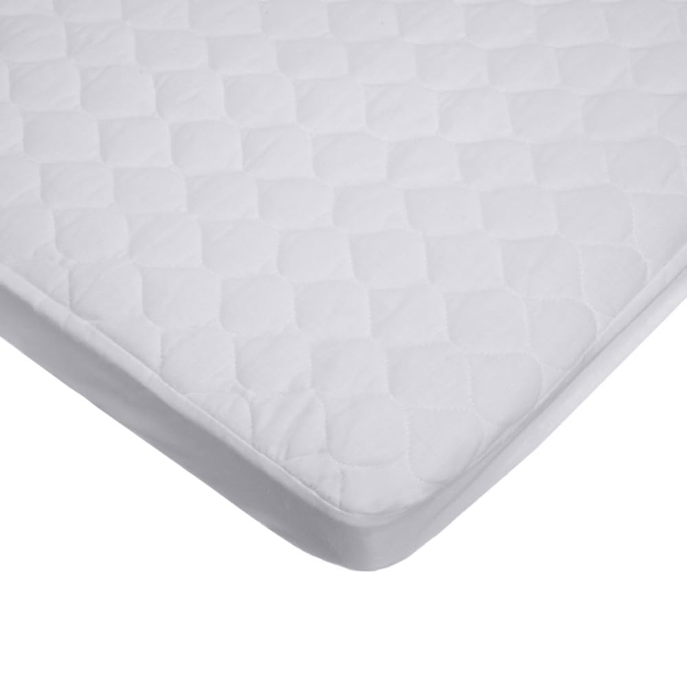American Baby Company Waterproof Fitted Bassinet Mattress Protector 33 x 15