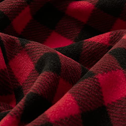 DaysU Micro Fleece Sleep Sack 15 TOG Unisex Buffalo Plaid 0-6 Months