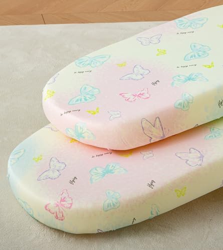 SDY Butterfly Bassinet Sheets Set of 2