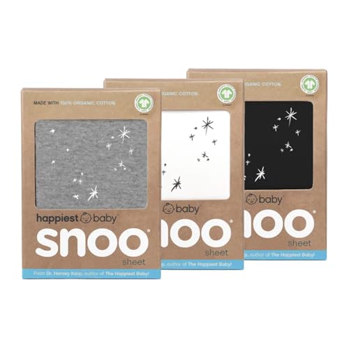 Happiest Baby SNOO Bassinet Sheets 3-Pack Bundle 1