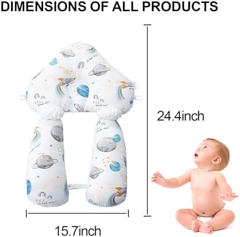 ParkistStar Wedge Pillow for Newborns 45-Degree Support