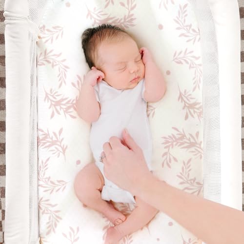 GRSSDER Stretch Fitted Bassinet Sheet Set 2 Pack