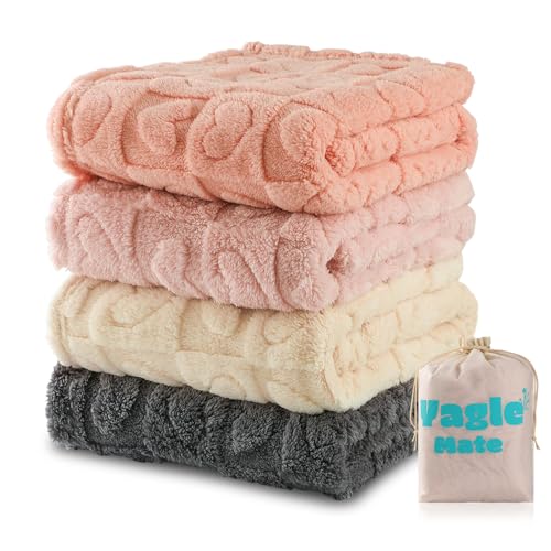 Yagle Mate 4 Pcs Baby Blankets 30x40 Inches