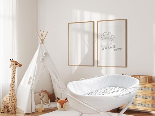 Bublo Baby Bassinet Sheets 3-Pack Organic Cotton
