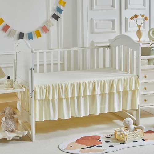 UOZZI BEDDING 3 Piece Crib Bedding Set