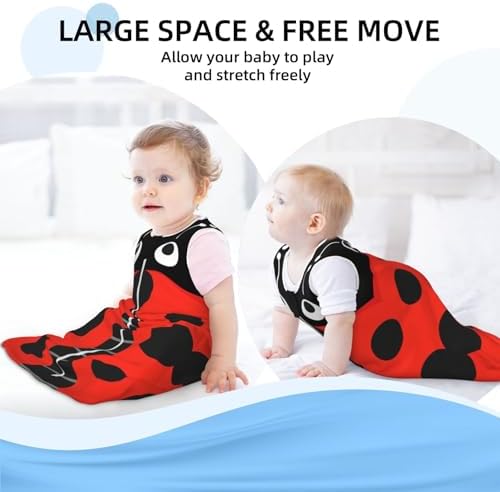 Figtihw Strawberry Cute Baby Sleep Sack for Infant Unisex