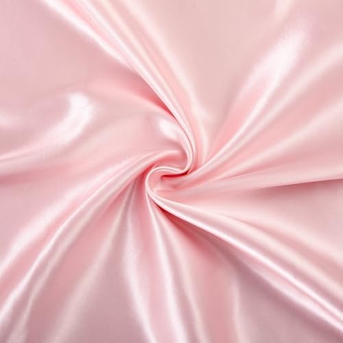 SiinvdaBZX 2-Piece Satin Crib Set - Pink