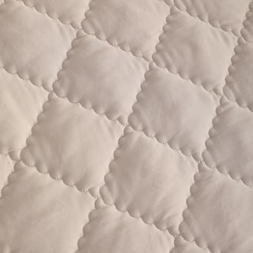 NTBAY Toddler Comforter Lightweight Warm Microfiber Quilt 39x47 Inches Taupe