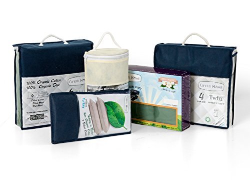 OrganicPro 100 Organic Turkish Cotton Crib Sheets 2 Pack