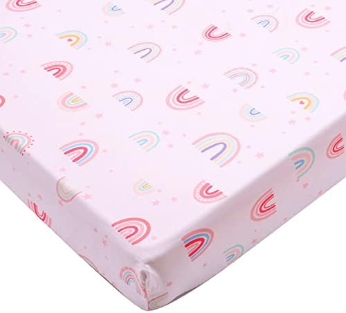 Baby Bees 3-Piece Rainbow Crib Bedding Set