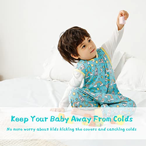 WONDAY Toddler Sleep Sack with Legs 05TOG Cotton