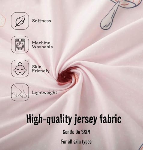 SDY Mushroom Bassinet Sheets Set 2 Pack