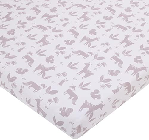 NoJo Forest Friends 3-Piece Mini Crib Bedding Set