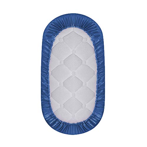 Pro Goleem Navy Blue Crib Sheet for Soft Baby Hair