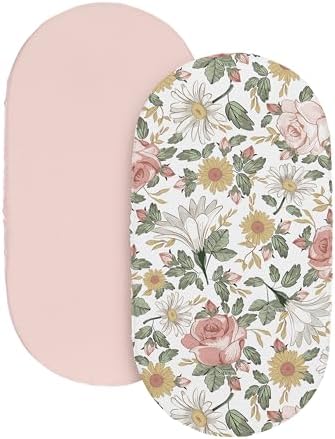 Sweet Jojo Designs Bassinet Sheet Set 2 Pack