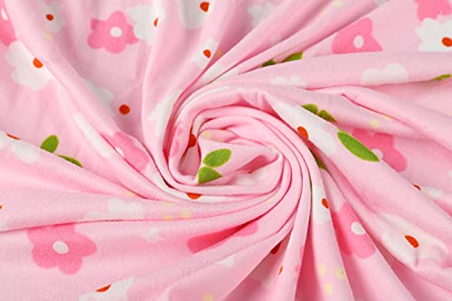 Onacosht Bassinet Sheets Set 3 Pack Pink Floral