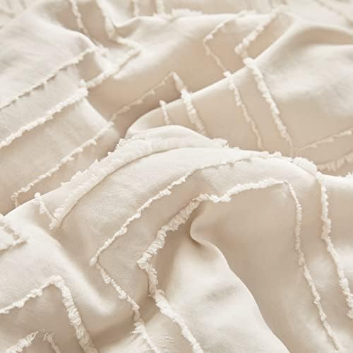 UOZZI BEDDING Tufted Ruffle Crib Set 3 Pieces
