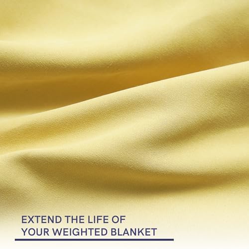 YnM Reversible Duvet Cover for Weighted Blankets 60x80
