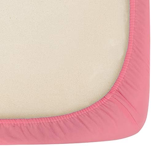 Super Soft Microfiber Crib Sheets 28x52x8 Pink