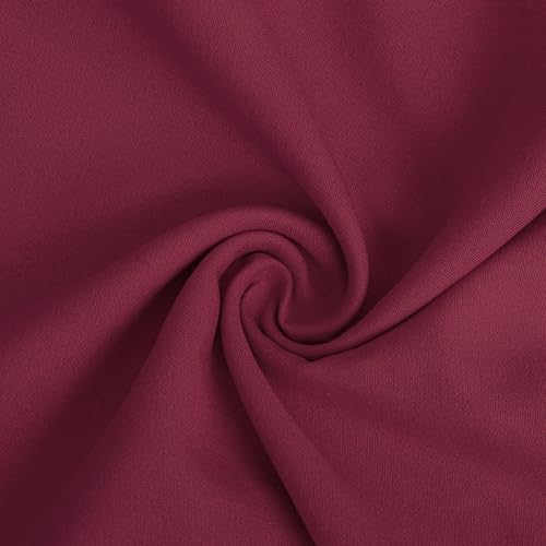 NTBAY Toddler Bedding Set - 4 Piece Wine Red 1