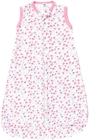 Hudson Baby Unisex Cotton Wearable Sleeping Bag 0-3 Months