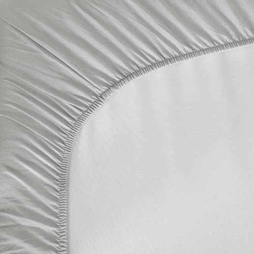 NTBAY Toddler Bedding Set - 4 Piece Light Grey