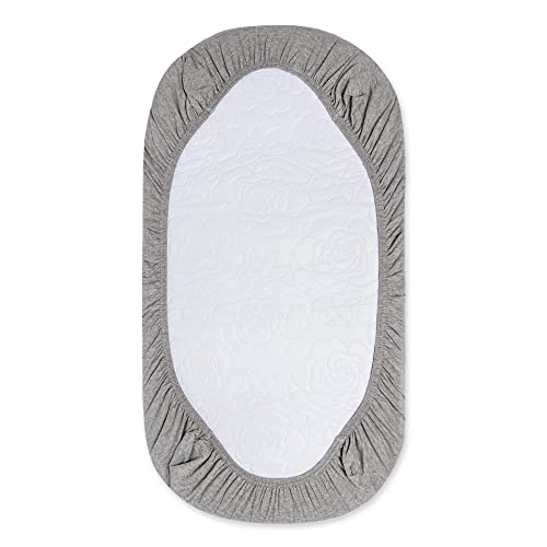 Burts Bees Baby Fitted Bassinet Sheet 1