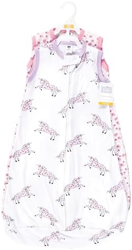 Hudson Baby Unisex Cotton Wearable Sleeping Bag 0-3 Months