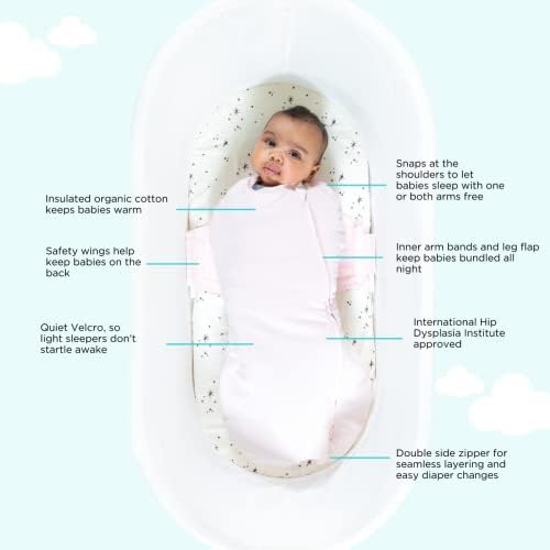 Happiest Baby SNOO Comforter Sleep Sack for Safe and Cozy Sleep