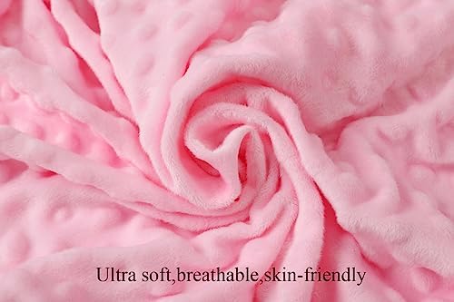 Bilokonda Dot Bassinet Sheet Set 2 Pack White Pink