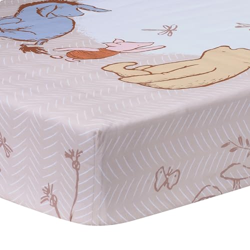 Lambs Ivy Disney Baby Pooh Bear Pals Crib Sheet 1