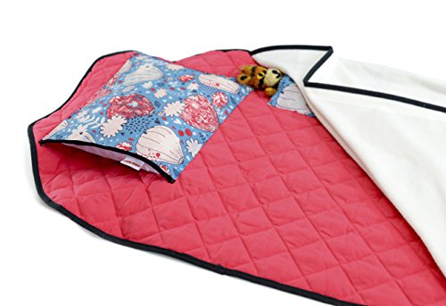 Urban Infant Tot Cot Nap Mat with Balloons and Pillow