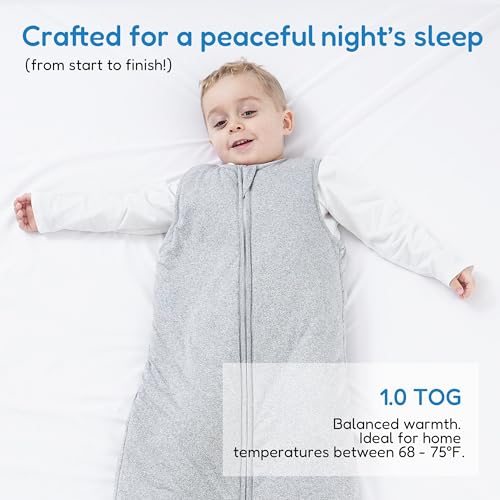 TotAha Toddler Sleep Sack 10 TOG Grey