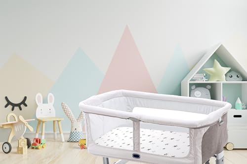 Bublo Baby Bassinet Sheets 3-Pack Organic Cotton