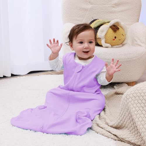 Queness Baby Sleep Sack 2-Way Zipper TOG 05 Wearable Blanket 1