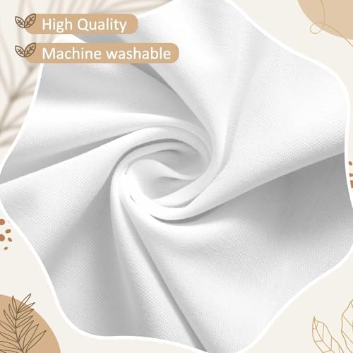 Hahafelt White Scalloped Crib Skirt 28x52 with 14 Drop Pleated Dust Ruffle
