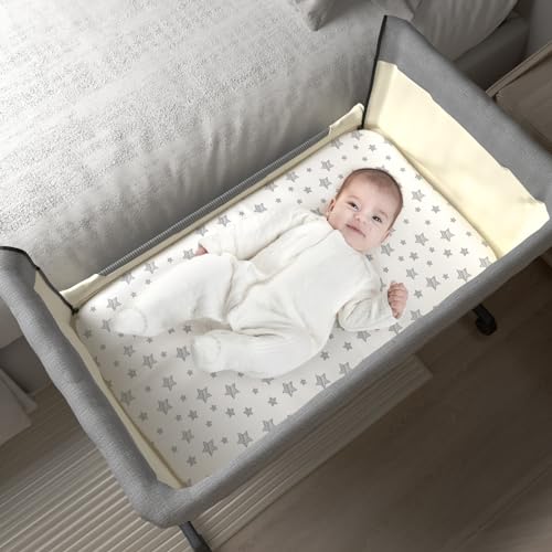 Moonsea Bassinet Sheets 4 Pack 33 x 20 Pink 1